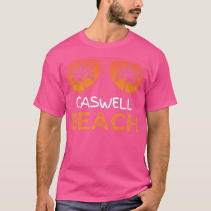 Caswell Beach,  Retro Summer Family Vacatio T-shirt