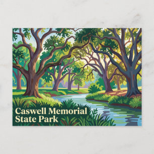 Caswell Memorial State Park Californië Briefkaart