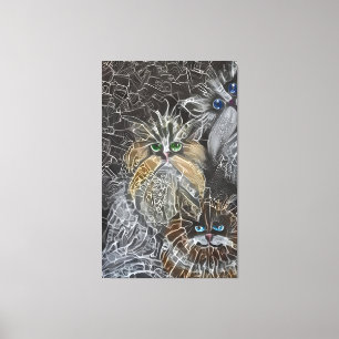Cat3 - Fotobom Canvas Afdruk