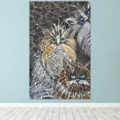 Cat3 - Fotobom Canvas Afdruk (Insitu (Houten vloer))