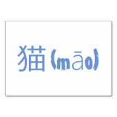 Cat (猫 / māo) - Chinese Flash Kaarten (Achterkant)