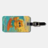 Cat 04 Kids Bagagelabel (Voorkant horizontaal)