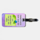 Cat 04 Kids Bagagelabel (Achterkant horizontaal)