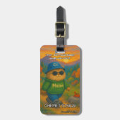 Cat 06 Kids Bagagelabel (Voorkant verticaal)