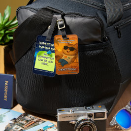 Cat 07 Kids Bagagelabel