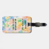 Cat 08 Kids Bagagelabel (Achterkant horizontaal)