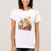 Cat 1 in Herfst T-shirt (Voorkant)
