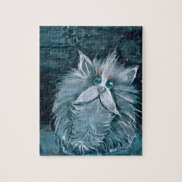 Cat 1 - Naar je staren Jigzaag Puzzle Legpuzzel