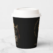 CAT 2024 Totale zonneverduistering kijkfeest Invi Papieren Bekers (Links)