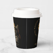 CAT 2024 Totale zonneverduistering kijkfeest Invi Papieren Bekers (Rechts)