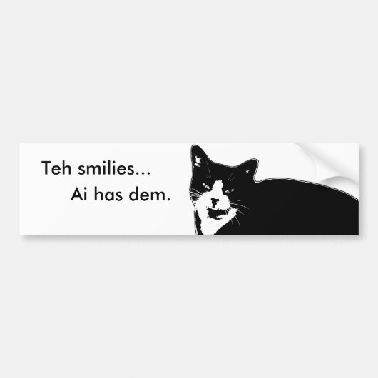 Cat.2 Bumpersticker (Voorkant)