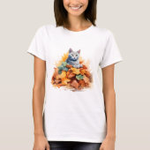 Cat 2 in Herfst T-shirt (Voorkant)