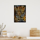 cat-301154 WILD BIG CAT-LEOPARD DIERLIJKE FOTOGRAF Poster (Keuken)