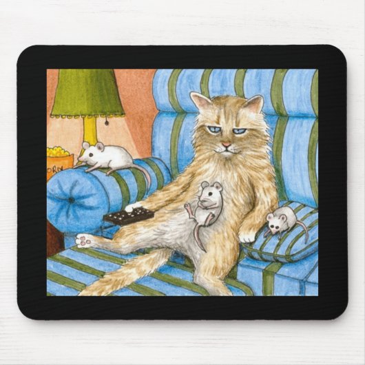 cat 361 Mousepad Muismat (Voorkant)