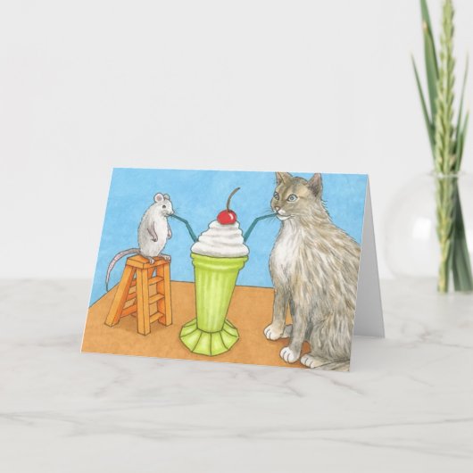 Cat 365 funny Greeting Card Kaart (Voorkant)