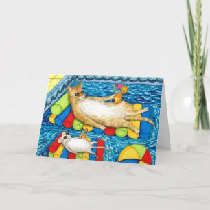 cat 373-briefkaart kaart