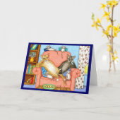 cat. 381 note Kaart (Gele Bloem)