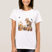 Cat 3 in Herfst T-shirt (Voorkant)
