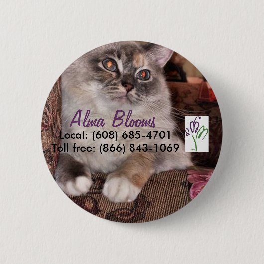 Cat. 3 ronde button 5,7 cm (Voorkant)