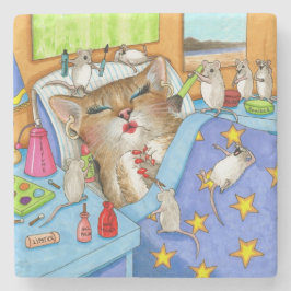 Cat 508 stenen onderzetter