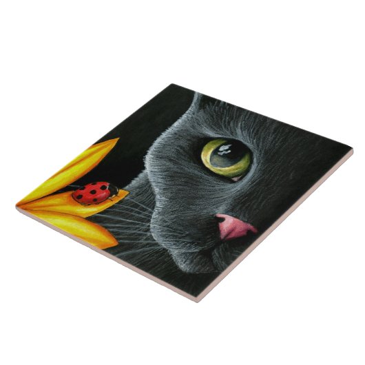 Cat 510 tegeltje (Zijkant)