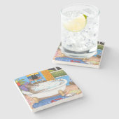 cat 567 stenen onderzetter (Zijkant)