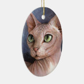 Cat 578 Sphynx Keramisch Ornament (Rechts)