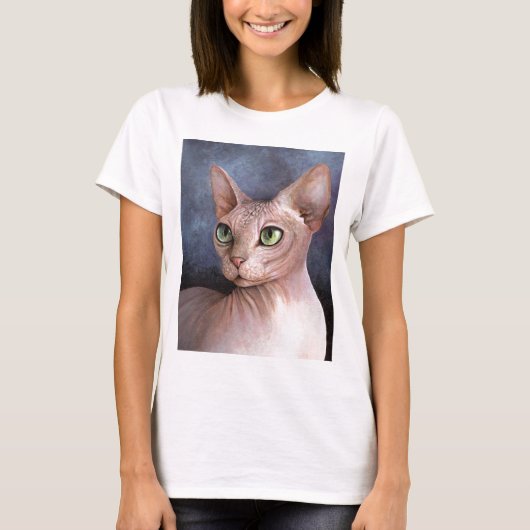 Cat 578 Sphynx T-shirt (Voorkant)