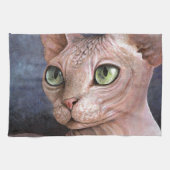 Cat 578 Sphynx Theedoek (Horizontaal)