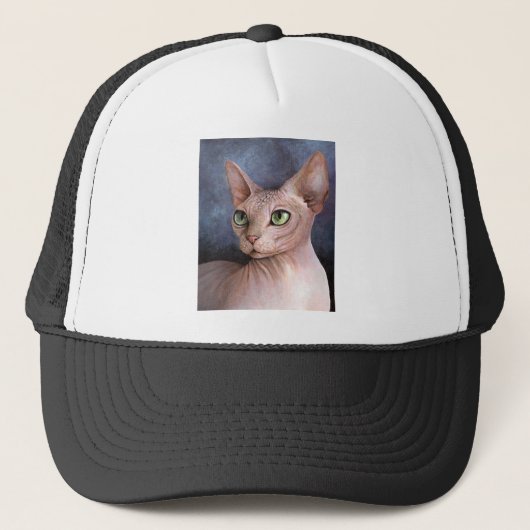 Cat 578 Sphynx Trucker Pet (Voorkant)