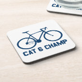 CAT 6 Champ Bier Onderzetter (Linkerzijde)