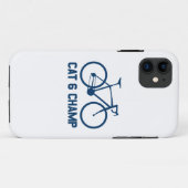 CAT 6 Champ Case-Mate iPhone Case (Achterkant (horizontaal))