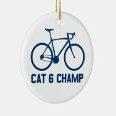 CAT 6 Champ Keramisch Ornament (Rechts)