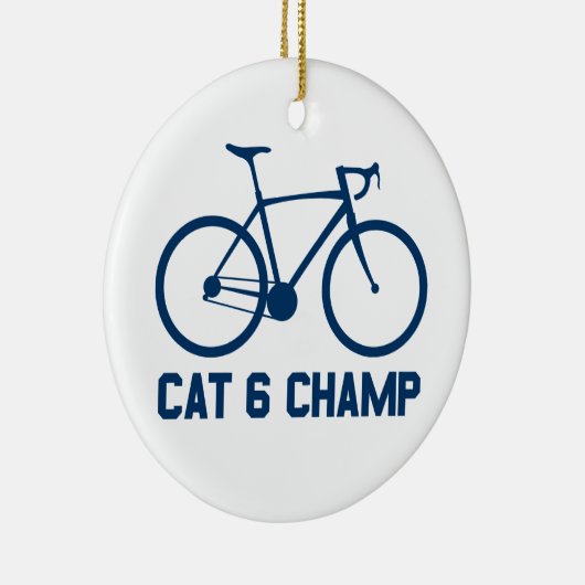 CAT 6 Champ Keramisch Ornament (Rechts)