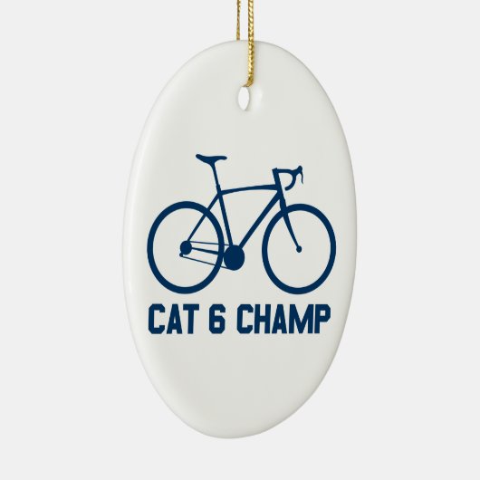 CAT 6 Champ Keramisch Ornament (Rechts)