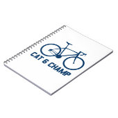 CAT 6 Champ Notitieboek (Linkerzijde)