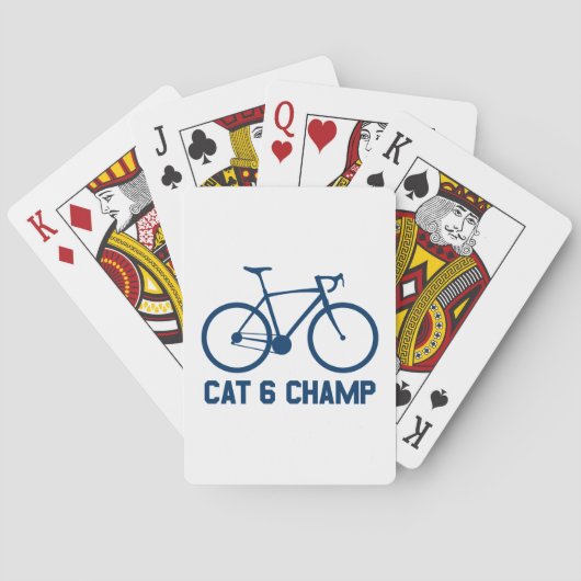CAT 6 Champ Pokerkaarten (Achterkant)