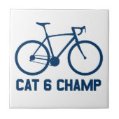 CAT 6 Champ Tegeltje (Voorkant)