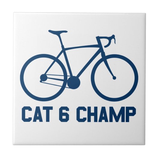 CAT 6 Champ Tegeltje (Voorkant)