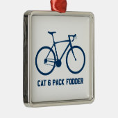 CAT 6 Verpakkingsvoer Metalen Ornament (Rechts)
