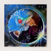 Cat 6 - Zonneeclipes Legpuzzel (Horizontaal)