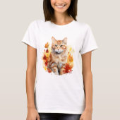 Cat 7 in Herfst T-shirt (Voorkant)