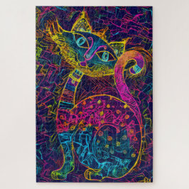 Cat 7 - Lucky no 7 Legpuzzel