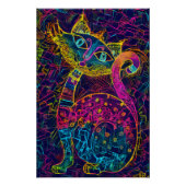 Cat 7 - Lucky no 7 Perfect Poster (Voorkant)