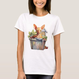 Cat 8 in Herfst T-shirt