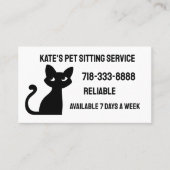 CAT AANGEPASTE VISITEKAARTJES (Voorkant)