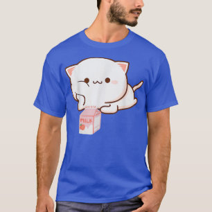 Cat aardbery Milk Anime Japanse Kawaii T-shirt