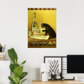  Cat - Absinthe Bourgeois Poster (Thuiskantoor)