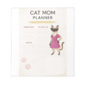 Cat activity  notitieblok (Voorkant)