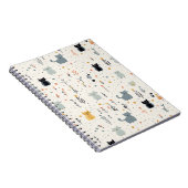 Cat Adventures Spiraalgebonden Notitieboek (Rechterzijde)